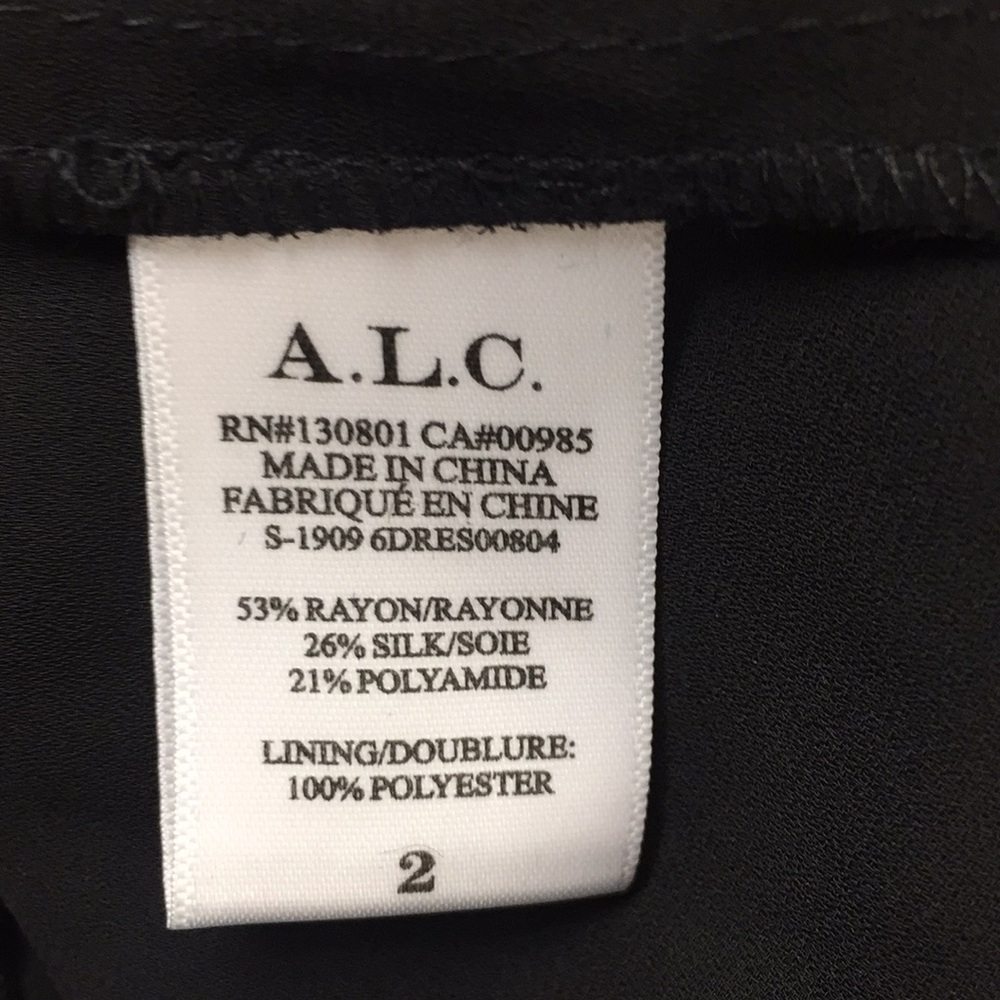 NWT ALC Gathered Metallic velvet Maxi Dress - Picture 12 of 13